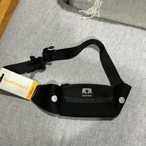 Natan Adjustable Black Running Belt